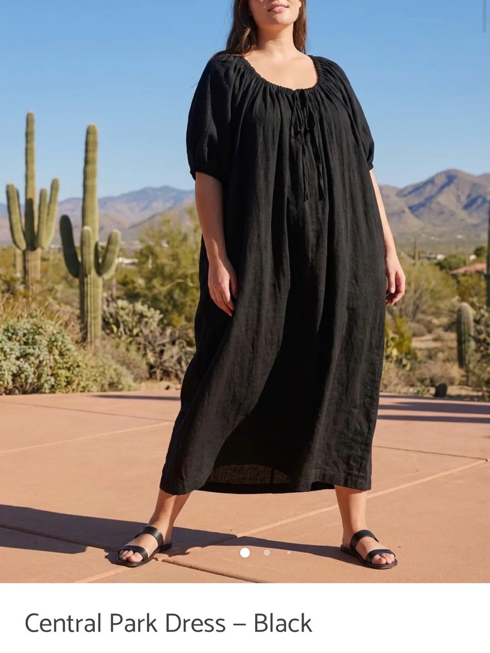 World of Crow Central Park Dress in Black